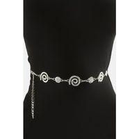 Çiçek Metal Zincir Kemer