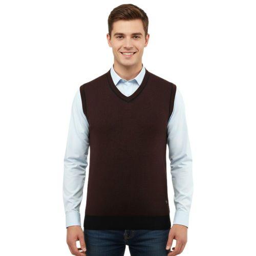 Erkek V Yaka Süveter Çelik Örgü Regular Kalıp 5208H BGL-ST04960