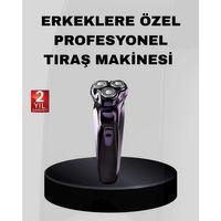Profesyonel Şarjlı Tıraş Makinesi Ayarlanabilir Başlıklı Kablosuz