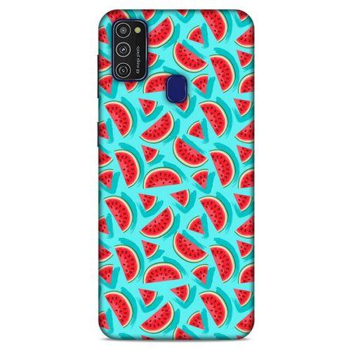 Frutix Karpuz 01 Samsung Galaxy M21 Kılıf Desenli Silikon