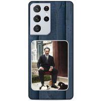 Lopard Samsung Galaxy S21 Ultra Uyumlu Kılıf Atatürk (37) Silicone Cover