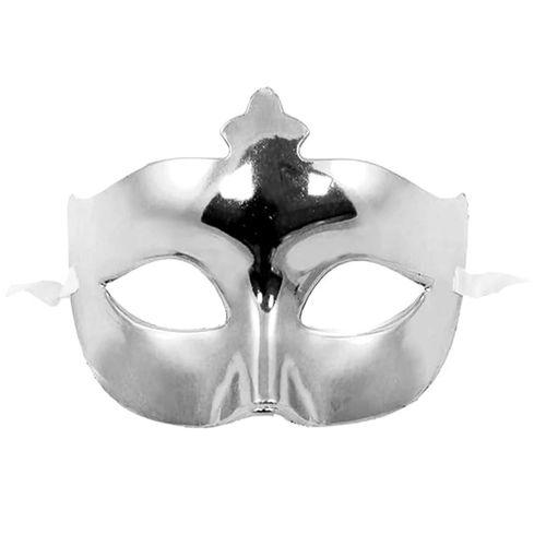 Gümüş Parlak Balo Maskesi