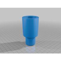 WyzetoDyson Adaptör 3D Baskı (Bu ürün Sadece Plastik parçadır - Almadan Önce Soru Sorabilirsiniz)