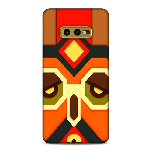 Lopard Samsung Galaxy S10e Uyumlu Kılıf Soyut Sanat (6) Desenli Silikon Kılıf