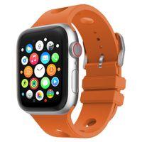 Apple Watch 44mm Delikli Tasarım Zore KRD-147 Silikon Kordon