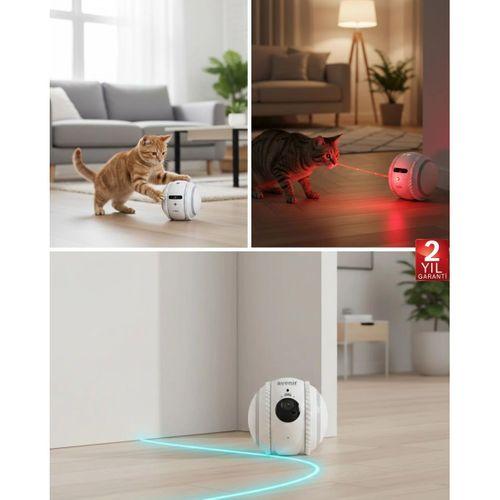 Evcil Hayvan Ve Bebek Takip Kamerası Otomatik Şarj Ve Muhafız Modu