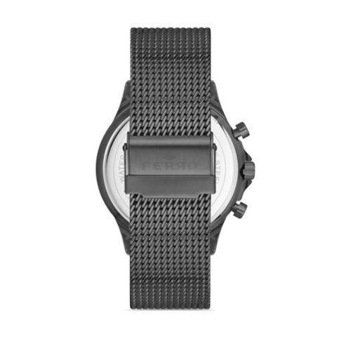 Ferro 45 mm Füme Hasır Kordon Erkek Kol Saati FM31298C-V FM31298C-V