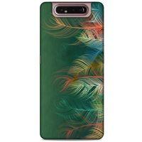 Samsung Galaxy A80 Kılıf Desenli Özel Seri Tüyler (31) TPU Kılıf