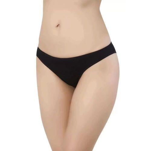 8 Adet Süper Eko Set Likralı Kadın Slip Külot Siyah Ten