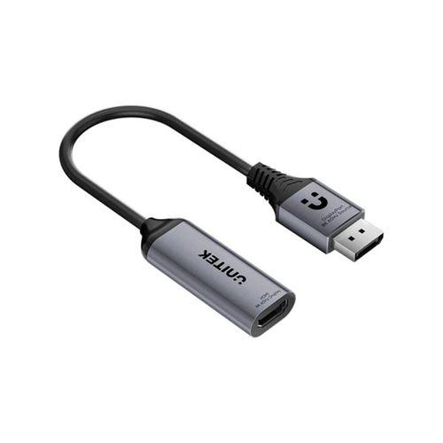 UNITEK 8K 60HZ DISPLAYPORT TO HDMI ADAPTOR (V1617AGY01)