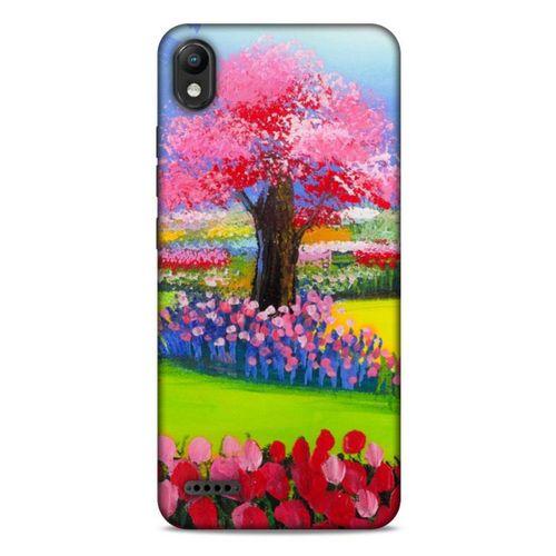 LG K20 2019 Kılıf Japonya (40) Fit Silikon Kılıf Japonya Ağaçları