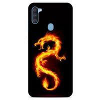 Samsung Galaxy A11 Kılıf Dragons (26) Tpu Silikon Kılıf Tatoo Ateş Ejderhası