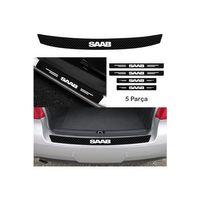 Saab 900 İçin Uyumlu Aksesuar Oto Bağaj Ve Kapı Eşiği Sticker Set Karbon