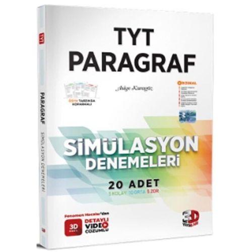 TYT Paragraf Simülasyon 20 li Denemeleri 3D Yayınları