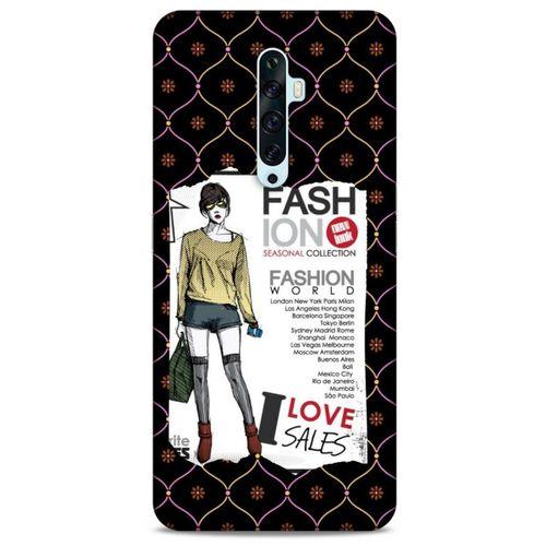Sokak Modası 04 Oppo Reno 2z Kılıf Desenli Silikon