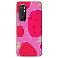 Xiaomi Mi Note 10 Lite Uyumlu Kılıf Pembe Delisi (29) Arka Koruma Kılıfı Çilek