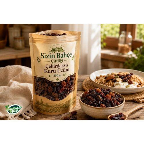 Sizin Bahçe Çiftliği Çekirdeksiz Kuru Üzüm 250 gr.