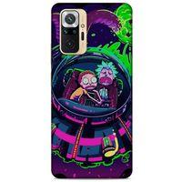 Xiaomi Redmi Note 10 Pro Uyumlu Kılıf Rick And Morty (30) Silicone Case Doofus Rick