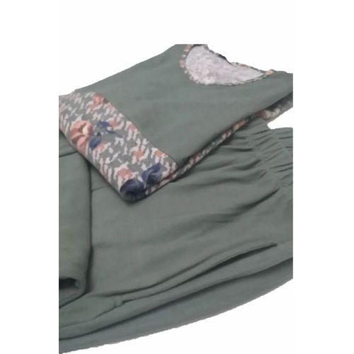 Kadın Uzun Kol Soft Pamuklu Kışlık Pijama Takımı