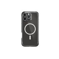Apple iPhone 16 Pro Max Kılıf M-safe Şarj Özellikli Raptic Air Serisi Airbag Tasarımlı Metal Köşelikli Şeffaf Kapak