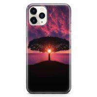 Apple iPhone 11 Pro Kılıf Güneşin Batışı Arka Kapak Koruma Desenli Full Koruyucu
