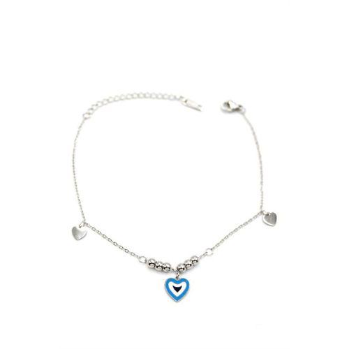 Kalp Halhal - Gümüş