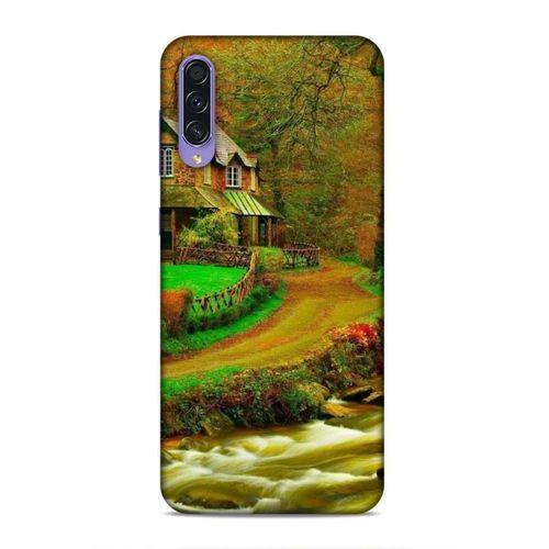 Samsung Galaxy A50s Uyumlu Kılıf Azarbaijan (48) Bumper Kılıf Orman Evi