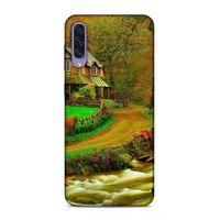 Samsung Galaxy A50s Uyumlu Kılıf Azarbaijan (48) Bumper Kılıf Orman Evi