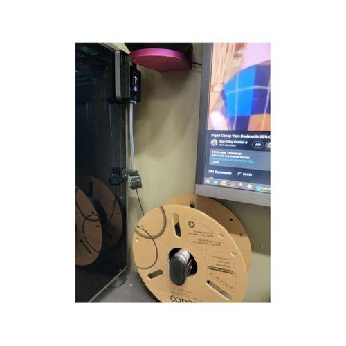 Creality K1 İçin Boru Tutucu (Bu ürün Sadece Plastik parçadır - Almadan Önce Soru Sorabilirsiniz)