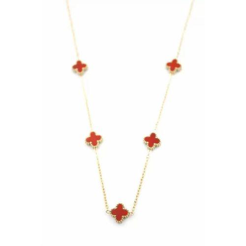 Vc Yonca Kolye - Bordo