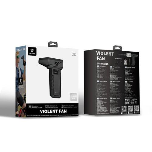Lenyes LTF03 Dijital LED Ekranlı Çok Fonksiyonlu Turbo El Fanı