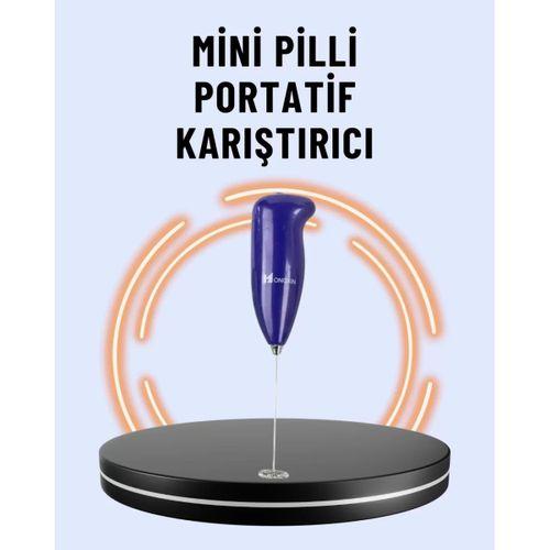 Portatif Kahve Köpürtücü – Latte, Cappuccino, Milkshake Ve Puding Yapıcı