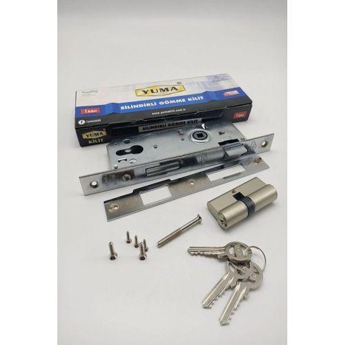 Kaliteli Ve Güvenliğiniz İçin Sağlam Ve Dayanıklı Çözüm Silindirli Gömme Kilit Yuma