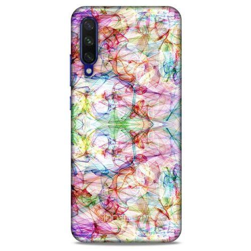 Xiaomi Mi A3 Kılıf Pastel Renkler (12) Koruyucu Silikon Beyaz Mavi