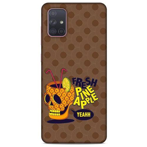 Frutix Ananas 05 Samsung Galaxy A71 Kılıf Desenli Silikon