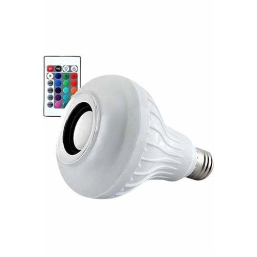 Lamba Hoparlör Ampül Görünümlü Renk Değiştirebilen Android Ve İos Uyumlu