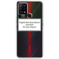 Tecno Pova Kılıf HD Yazı Baskılı Silikon Arka Kapak - Yazı 8