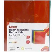NOKİ HAZIR DEFTER KABI A5 KARIŞIK RENK YAPIŞKANLI