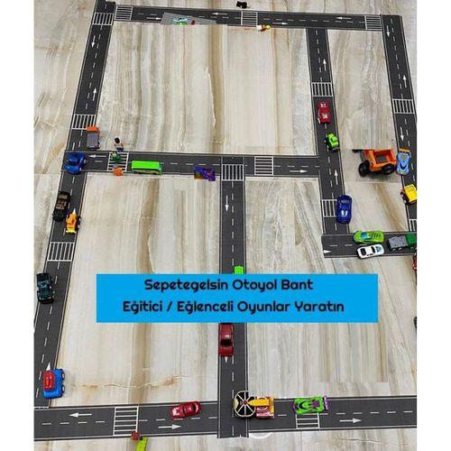 Sepetegelsin Otoyol Bant Eğitici Ve Eğlenceli Yol Yapım Şerit Oyun Bandı Eğitici Oyuncak
