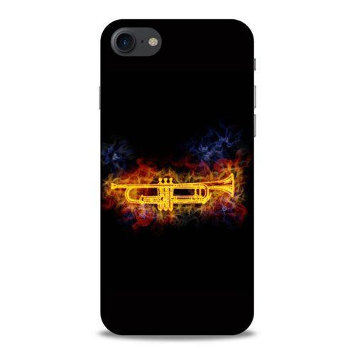 Lopard Apple Iphone 7 Uyumlu Kılıf FireX (37) Silicone Cover Saksafon