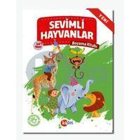 Sevimli Hayvanlar Boyama Kitabı