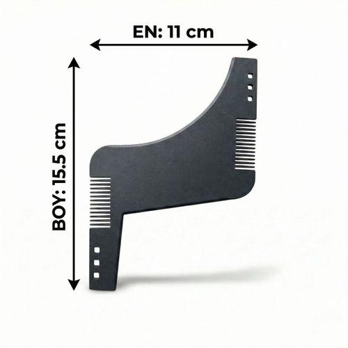 Sakal Şekillendirme Şablonu Z Sakal