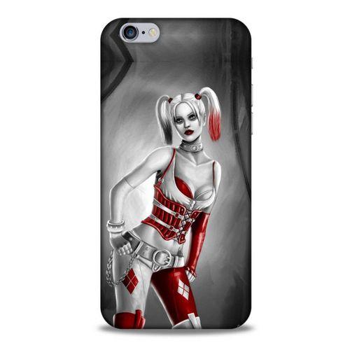 Apple Iphone 6 Uyumlu Kılıf Harley Quinn (39) Liquid Crystal Kılıf Açık Limon