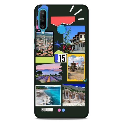 Lopard Huawei P30 Lite Uyumlu Kılıf Şehirli ※ (15) Burdur Antişok Kılıf