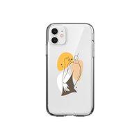 Sarı Saçlı Kız iPhone11 Şeffaf Telefon Kılıfı