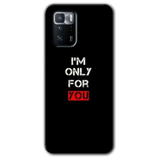 Poco x3 GT Kılıf HD Desen Baskılı Arka Kapak - For You