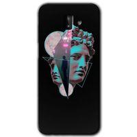 Galaxy J6 Plus Kılıf HD Desen Baskılı Arka Kapak - Heykel