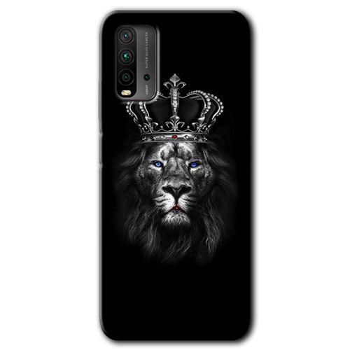 Poco M3 Kılıf HD Desen Baskılı Arka Kapak - King Lion