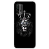 Poco M3 Kılıf HD Desen Baskılı Arka Kapak - King Lion