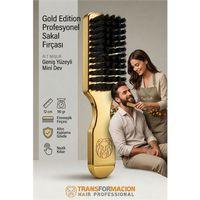Gold Edition Profesyonel Sakal Fırçası - Geniş Yüzeyli Dolaşık Açıcı ve Şekillendirici 723298